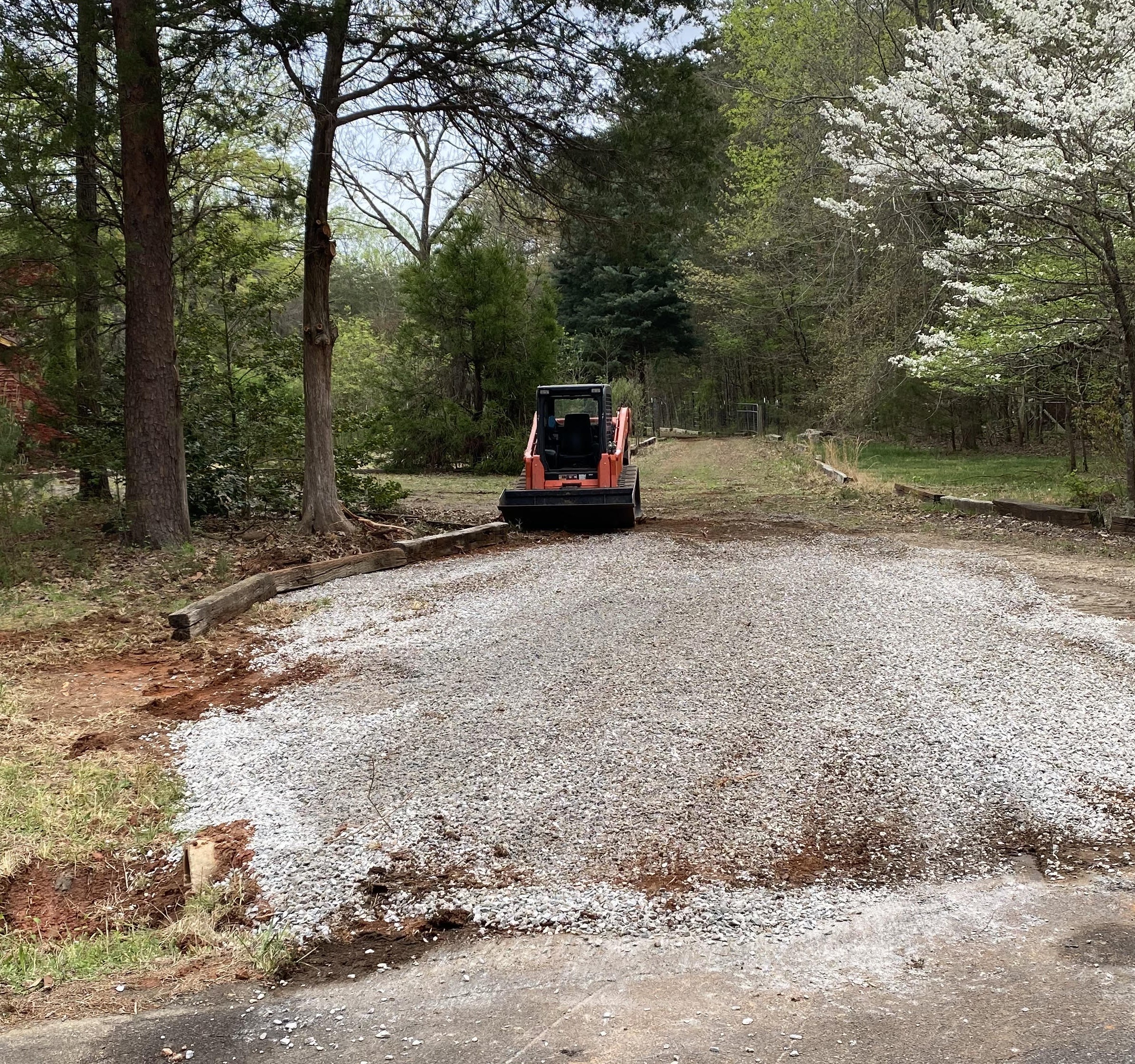 Professional driveway installation and grading services