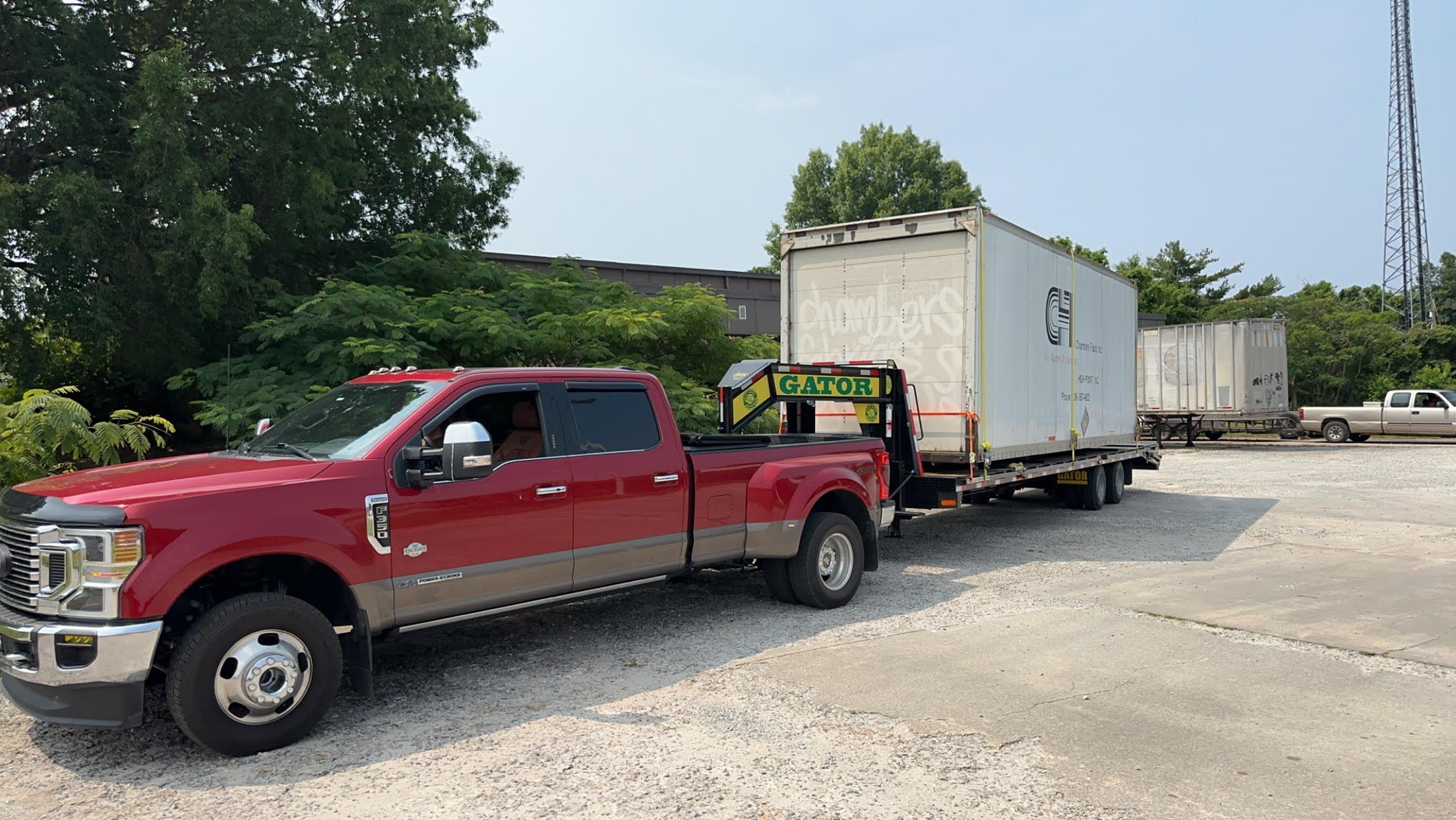 Material hauling and debris removal services